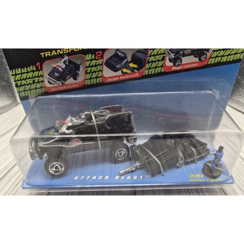Vintage Team Knight Rider Hot Wheels Action Pack TKR Attack Beast w/Attachments